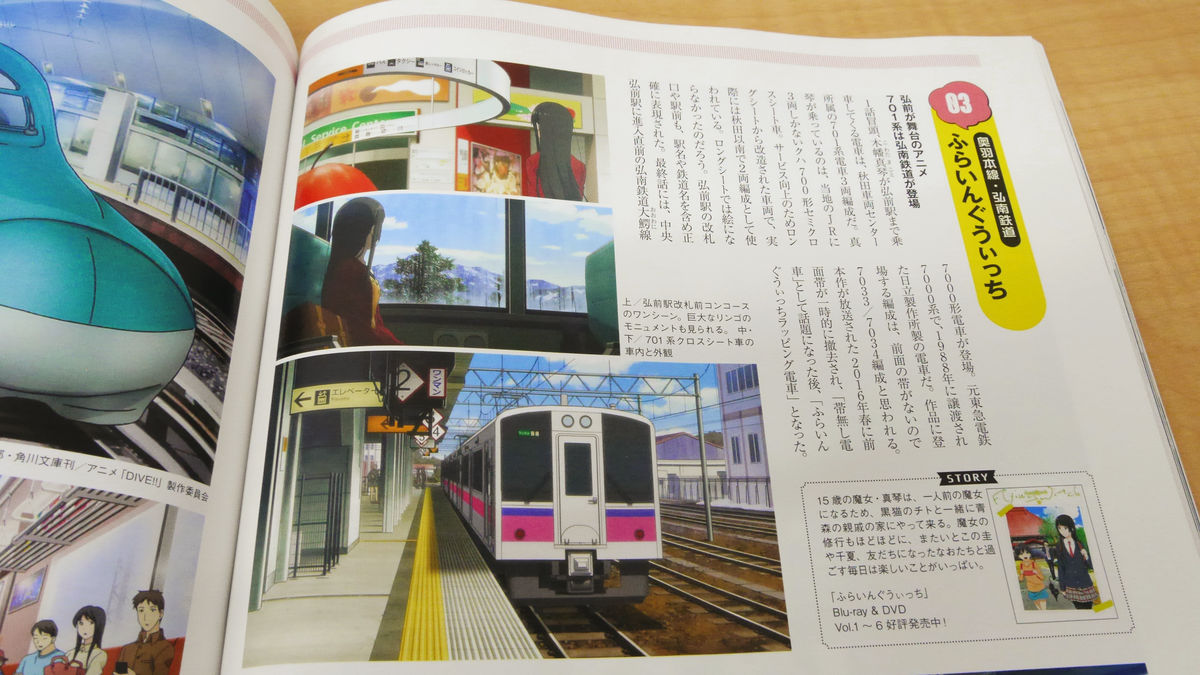 アニメ 鉄道を画像まみれで紹介した 旅と鉄道 の増刊号 アニメと鉄道 レビュー gigazine