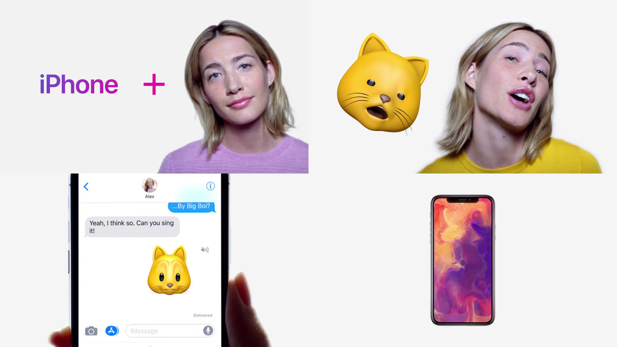 iPhone Xで登場した自分の表情とシンクロしたキャラクターの動く絵文字 