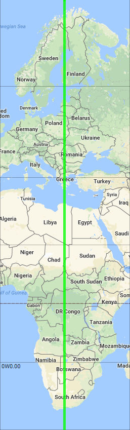 最も多くの国や地域を通る 緯線 と 経線 はそれぞれ何度でどんなルートを通るのか Gigazine