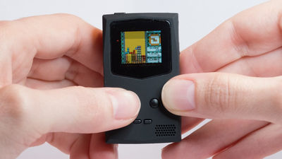 世界最小 キーホルダーサイズの携帯ゲーム機 Pocketsprite が登場 Gigazine