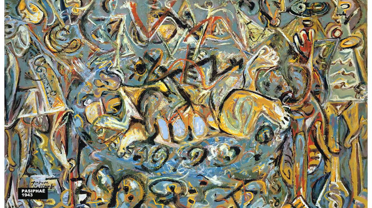 デタラメに絵の具をまき散らしたような抽象画を生み出し 現代アートの頂点 と評された画家ジャクソン ポロックの生涯とは Gigazine