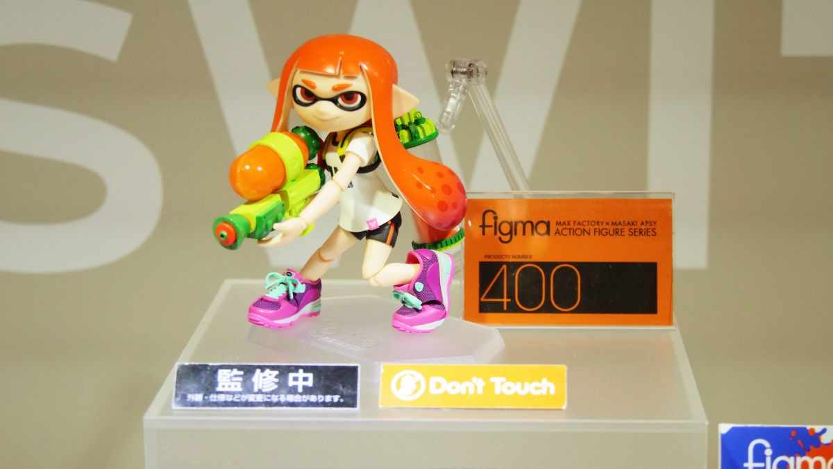 スプラトゥーンのガールがフル可動「Splatoonガール」としてfigmaに