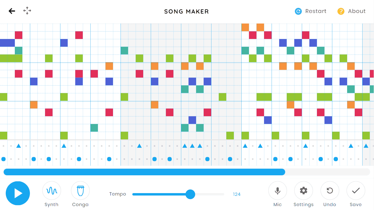 インストール不要 誰でも無料で打ち込み音楽をブラウザ上で簡単に作曲できるgoogle Song Maker Gigazine