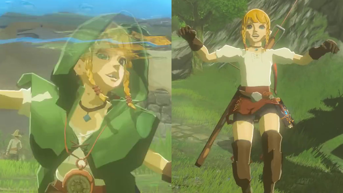 女の子版「ゼルダの伝説 ブレス オブ ザ ワイルド」としてリンクを