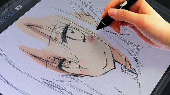 紙にお絵かきする感覚に近い とイラストレーターに言わしめる24インチ4k液タブ Wacom Cintiq Pro 24 レビュー Gigazine