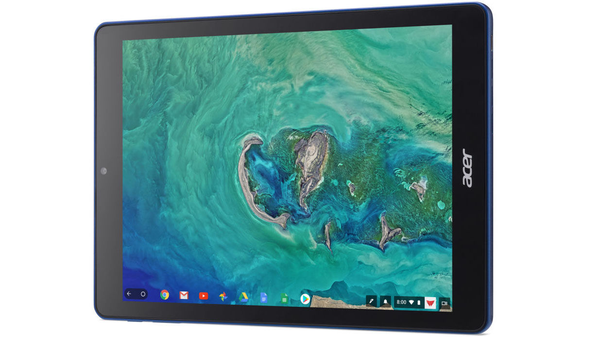 Chrome OS搭載のタブレット「Acer Chromebook Tab 10」登場、Googleは教育現場にChromebookタブレット