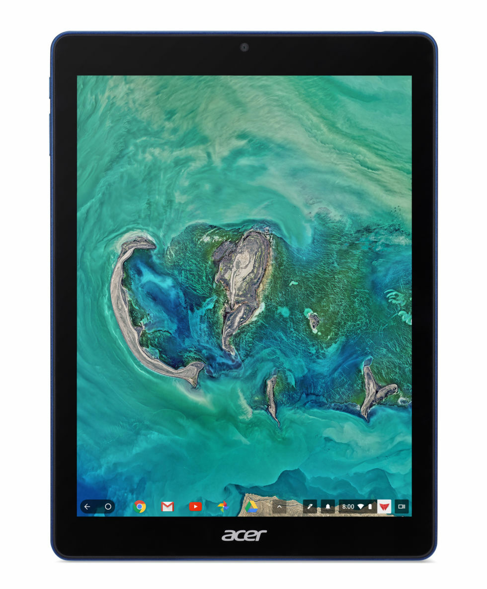 Chrome OS搭載のタブレット「Acer Chromebook Tab 10」登場、Googleは教育現場にChromebookタブレット