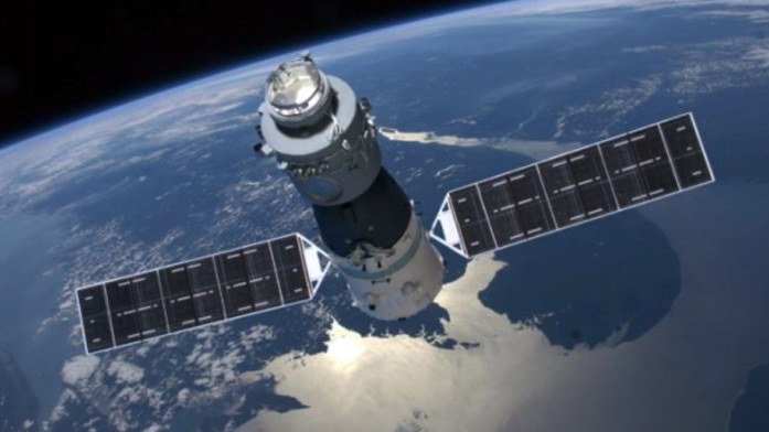 B 人工衛星 中国の宇宙ステーション 天宮1号 は偶然にも陸地から最も遠くて 人工衛星の墓場 と呼ばれる海域に落下した模様 Gigazine