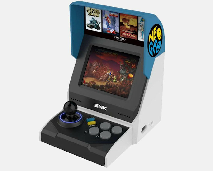NEOGEOの復刻版「Neo Geo Mini」はアーケード型のミニゲーム機という 