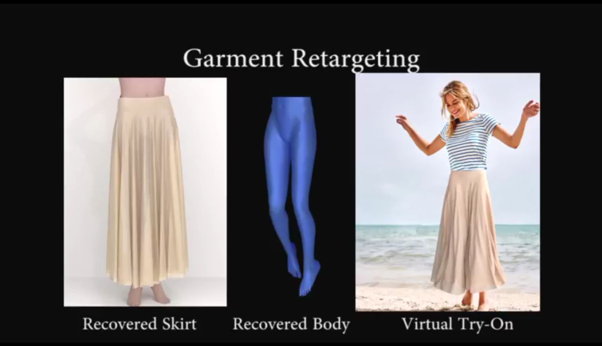 1枚の写真から服の3dモデルを作成して自分の体型に合わせた着せ替えシミュレーションが可能な技術が開発される Gigazine