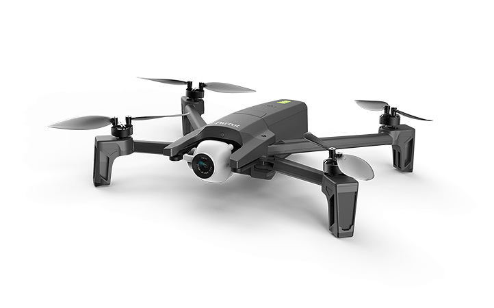 4K HDRカメラ搭載の折り畳みドローン「ANAFI」をParrotが発表、DJI 