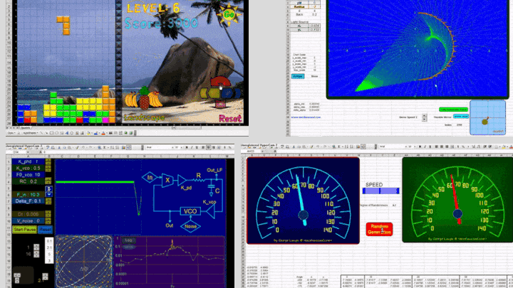 Excelで3Dフライトシミュレーター作成など、表計算のレベルを突破した