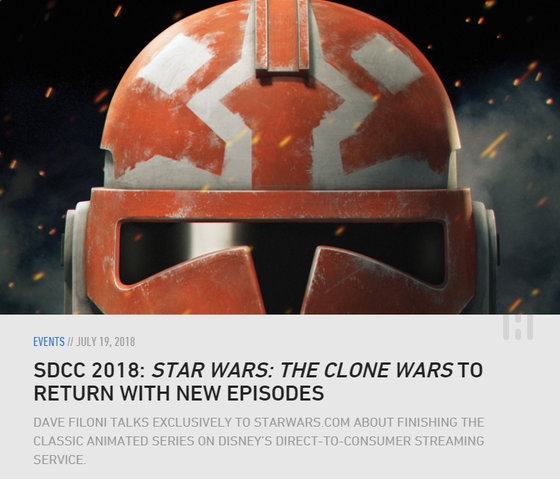 スター ウォーズ クローン ウォーズ 新シリーズ復活が決定 Clonewarssavedに歓喜の声があふれる Gigazine