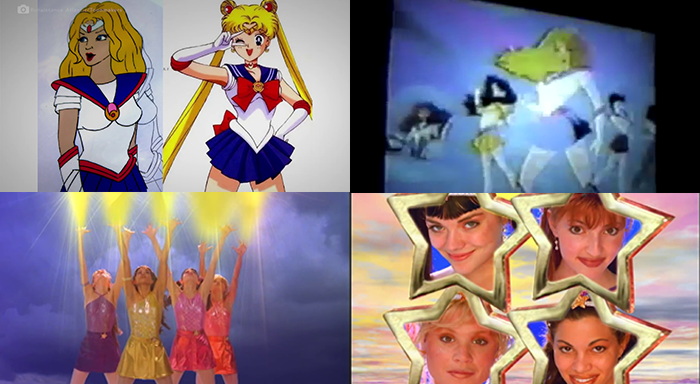 Sailor Moon' has a phantom 'American sailor moon' in which animation and  live-action appear mixedly - GIGAZINE