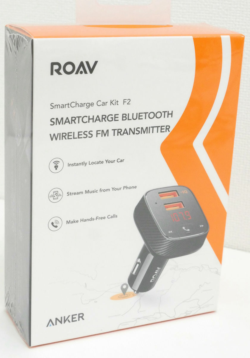 A versatile car charger capable of music playback and hands-free calling 'Anker  Roav FM Transmitter F 2' Review - GIGAZINE