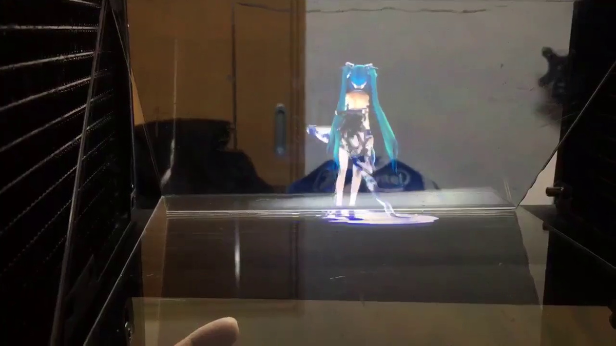 初音ミク　ホロ板