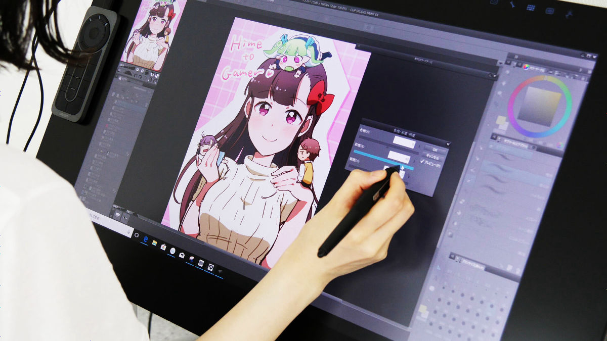 4K対応の液晶ペンタブ「Wacom Cintiq Pro 24」を最強のお絵かきツール 