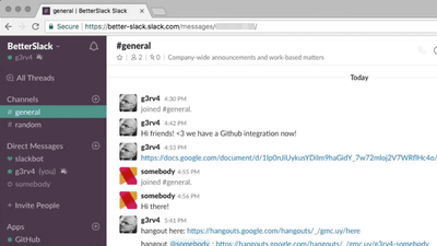 slack chrome app