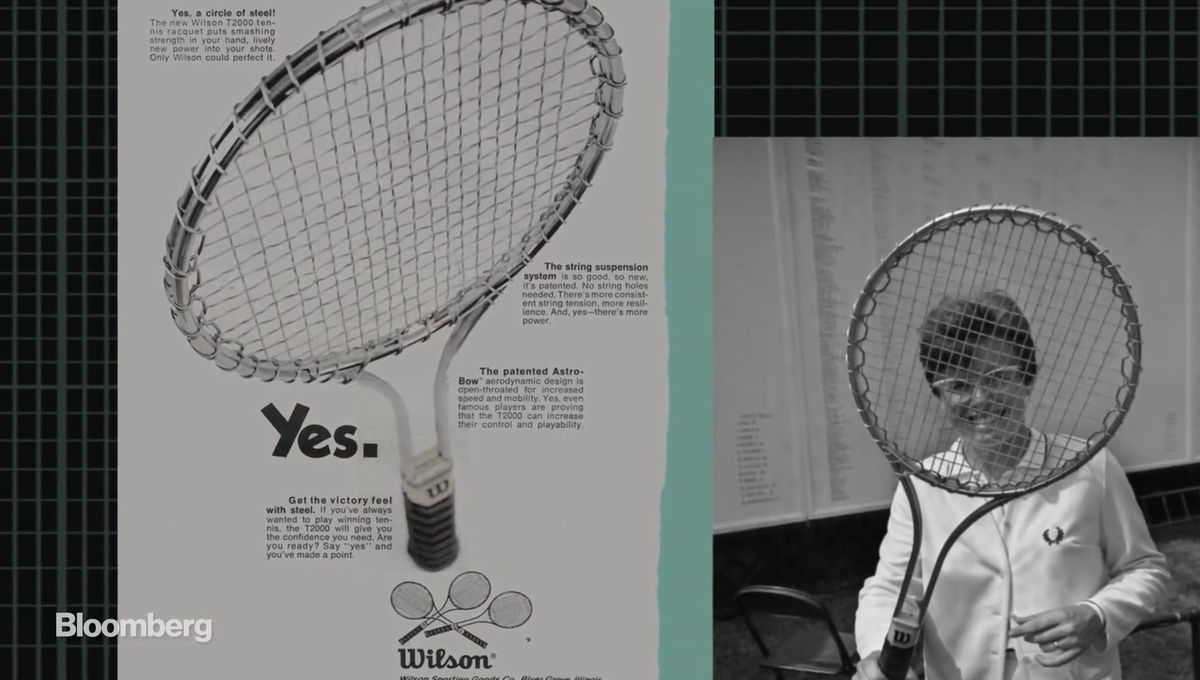 テニスラケットの歴史」が1分30秒でわかるムービーが公開中 - GIGAZINE