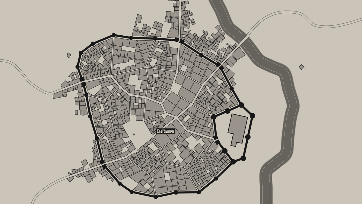 中世風の架空都市を一瞬で自動生成してくれる Medieval Fantasy City Generator Gigazine