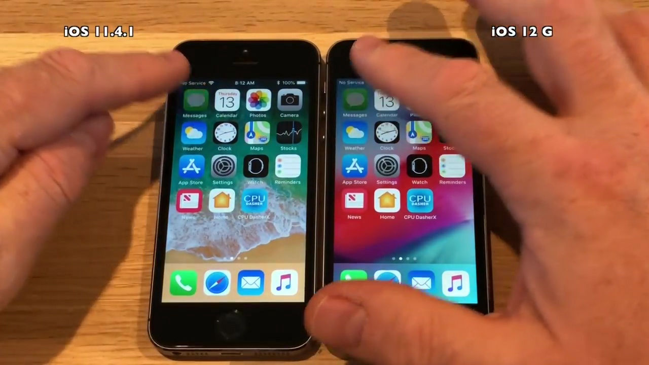 Iphone 5sやiphone 6など旧端末で最新のios12を動かすとどうなるのか Ios11と比較 Gigazine