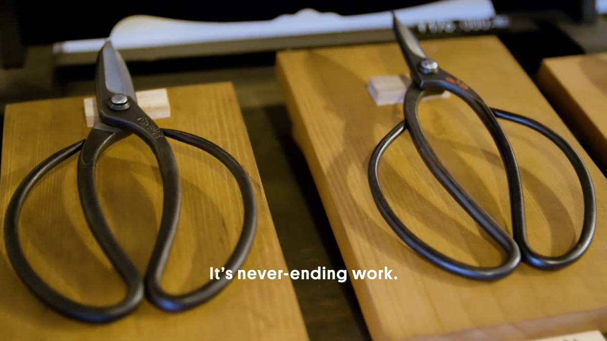 $35,000 USD Scissors By Sasuke Japan Blacksmith