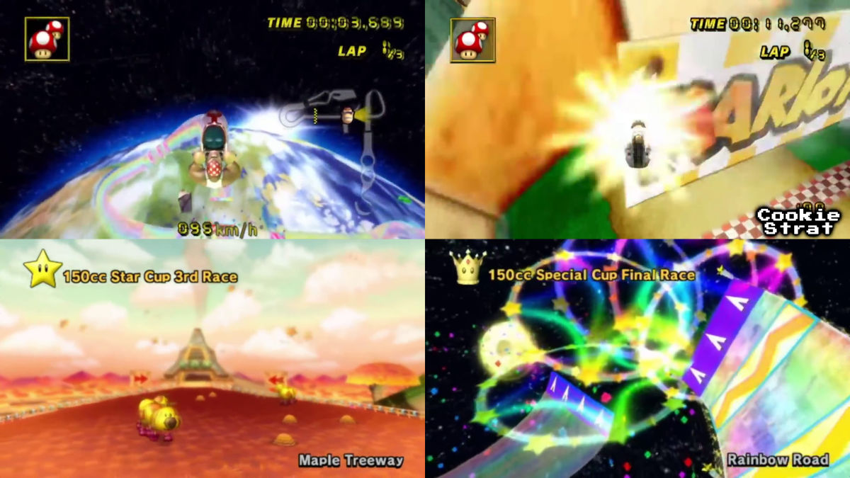 Mario Kart Wii world record smashed on Rainbow Road with insane shortcut -  Dexerto