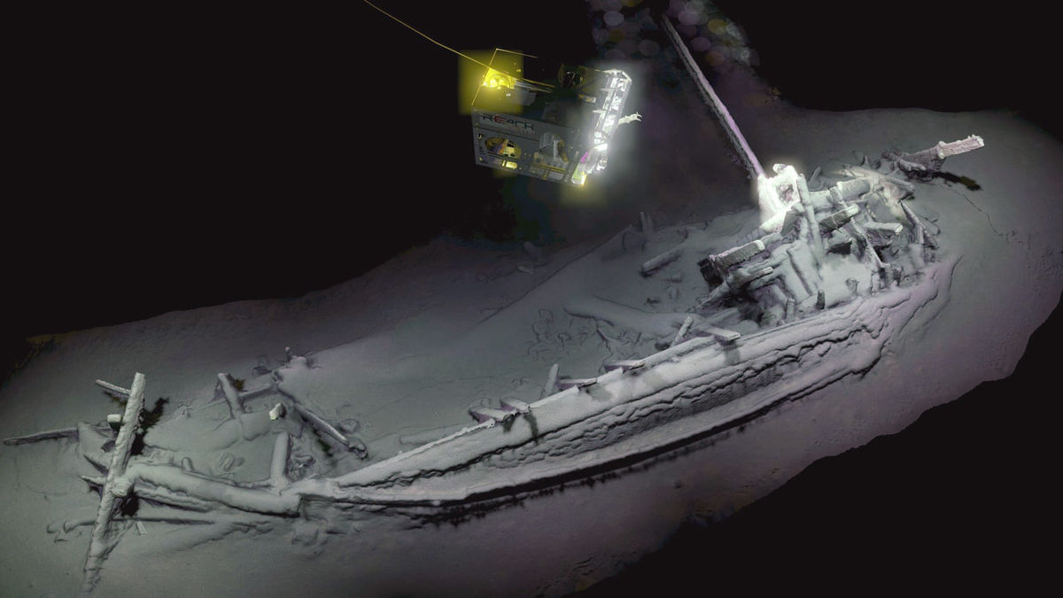 紀元前に沈んだ 世界で最も古い難破船 が海底から発見される Gigazine