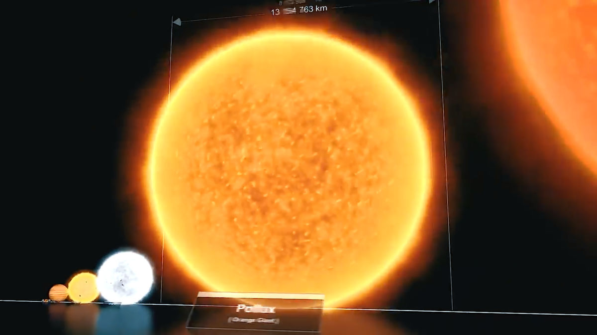 宇宙の星々に比べて地球や太陽はどれほど小さいのか をvfxアーティストがミニチュアサイズで表してみたムービー Gigazine