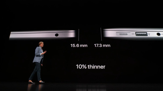 2018年モデル「MacBook Air」はプロセッサに従来のUシリーズではなく