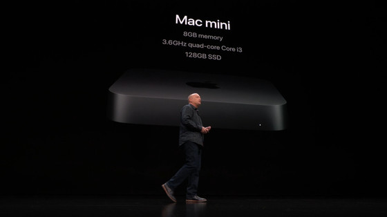 Mac mini」が4年ぶりアップデート、CPUは最大6コア＆メモリは最大64GBに大幅強化 - GIGAZINE