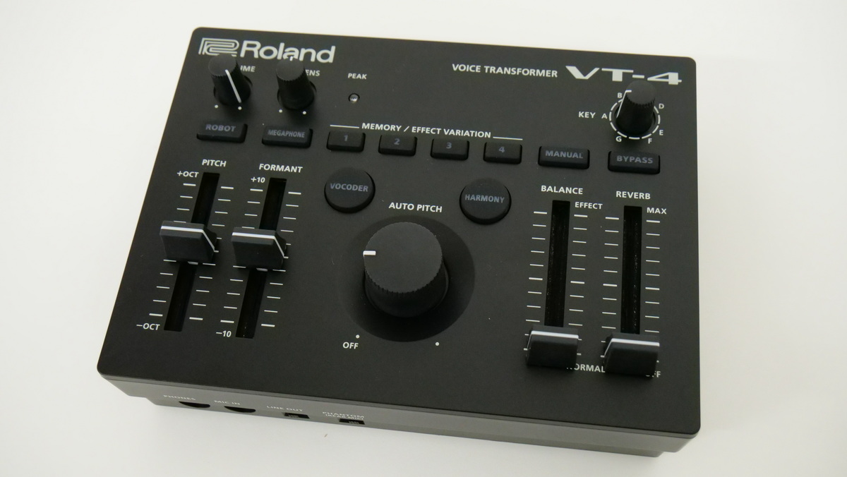 美少女の声からロボットボイスまで手軽に作り出せるRolandのボイス