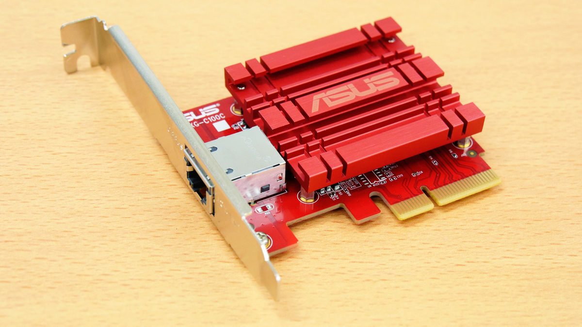 10 Gbps compatible network card 'ASUS 10 G Network Adapter PCI - Ex 4 Card  XG - C100 C' Review - GIGAZINE