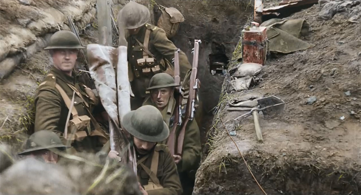 第一次世界大戦の映像を最新技術でカラー化したドキュメンタリー映画 They Shall Not Grow Old 予告編が公開中 Gigazine