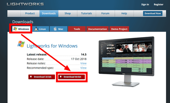 lightworks 32 or 64 bit