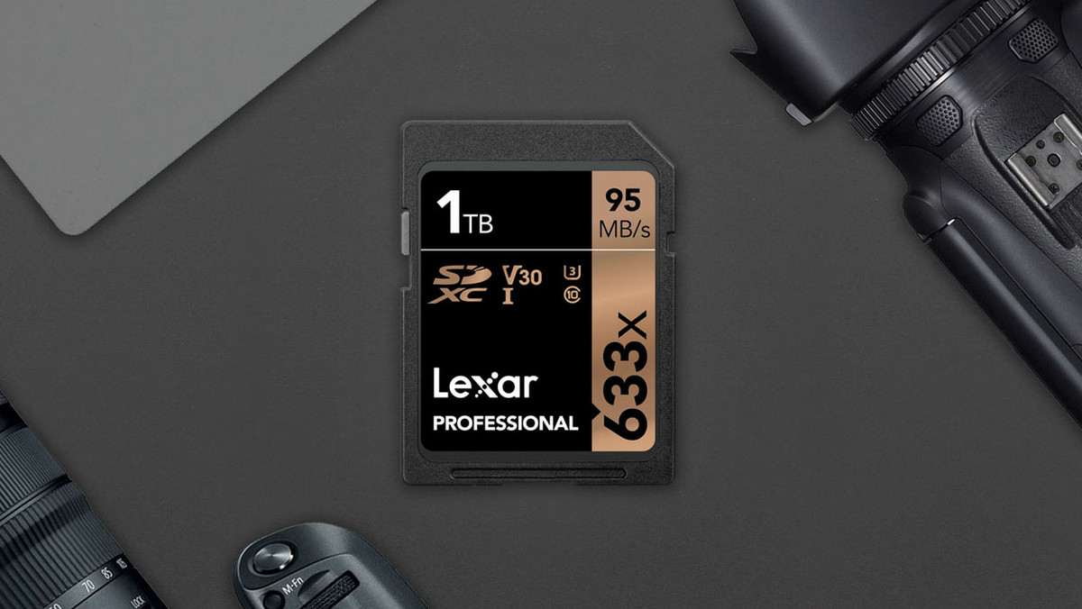世界初の最大容量1tbのsdxcカード Lexar Professional 633x Sdxc Uhs I Lsd1tcb633 がlexarから登場 Gigazine