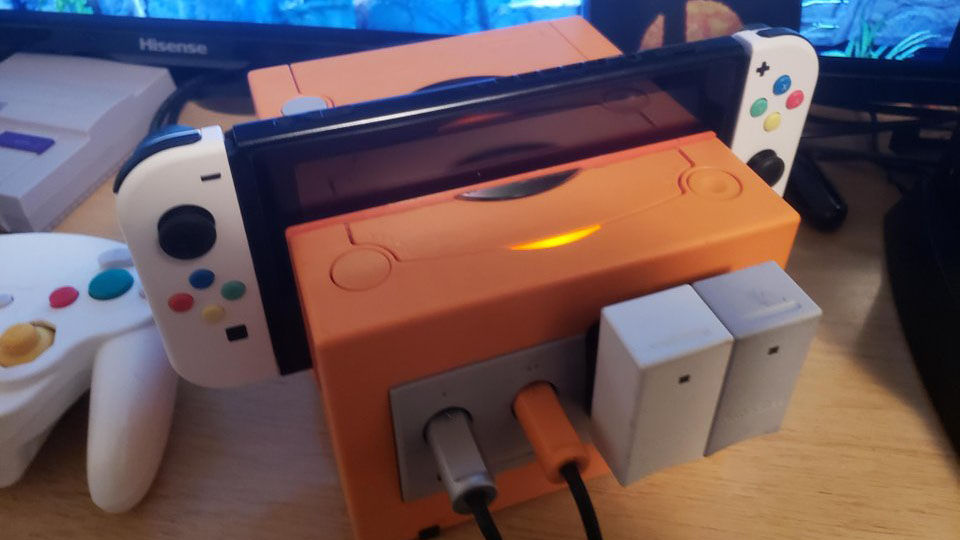 ニンテンドーゲームキューブでnintendo Switch用のドックを作成 Gigazine