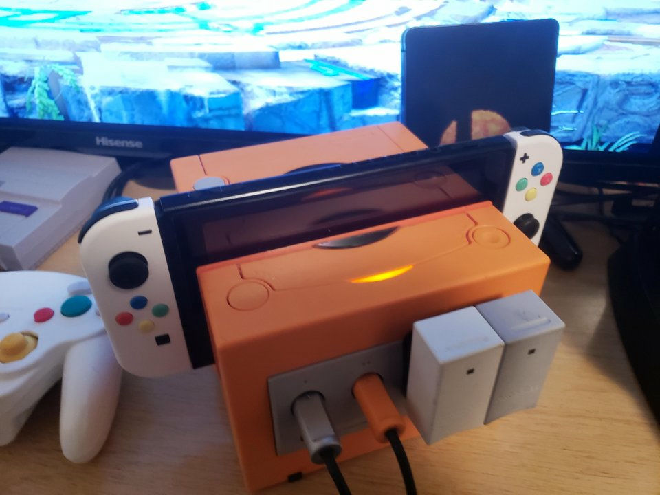 ニンテンドーゲームキューブでnintendo Switch用のドックを作成 Gigazine