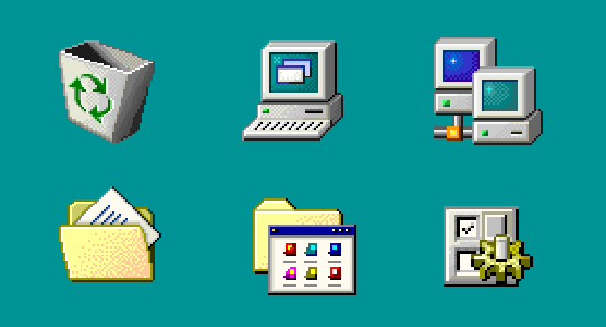 年経っても色あせないwindows 98のアイコンを無料でダウンロード可能な Windows 98 Icon Viewer Gigazine