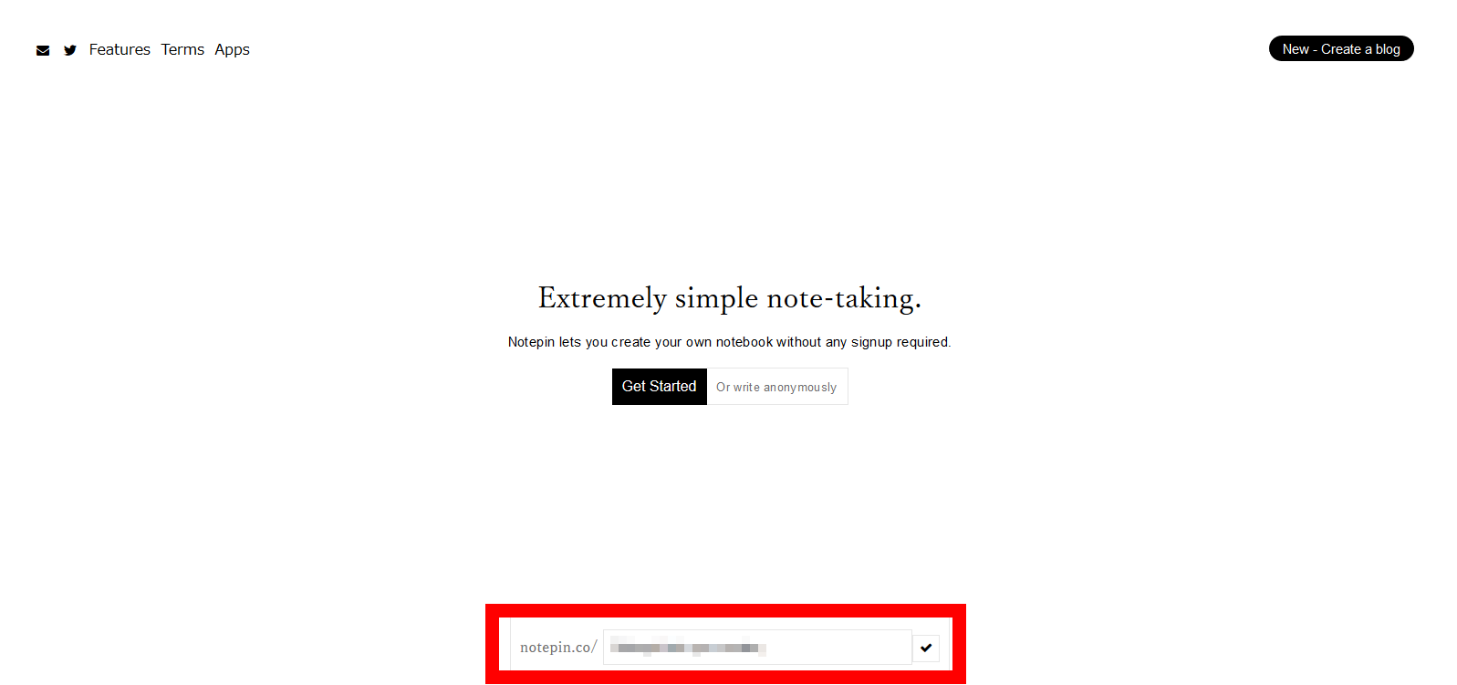 easily create super simple text blogs 