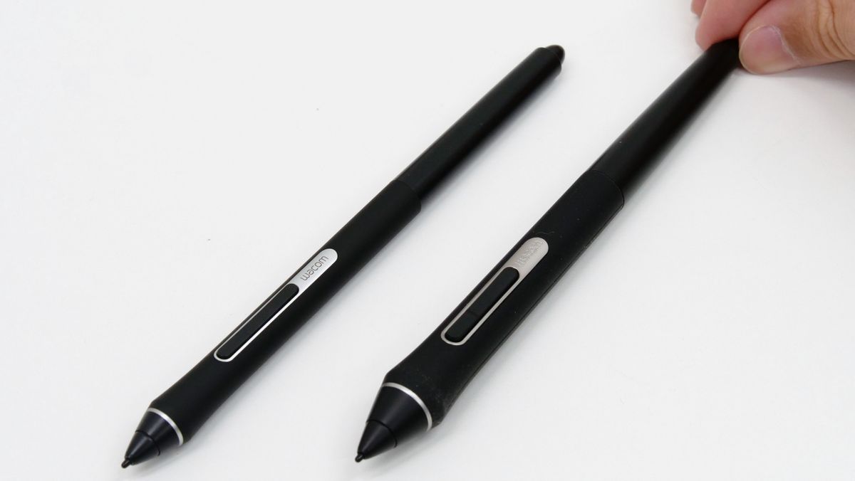 Pen runs and drawing is fun' Slim pen for Wacom's liquid tab