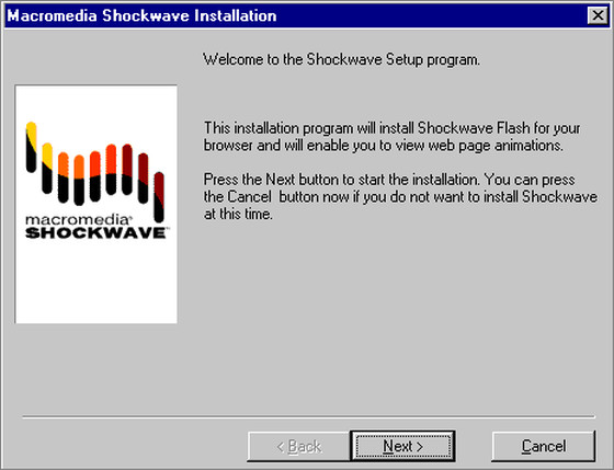 shockwave adobe flash player