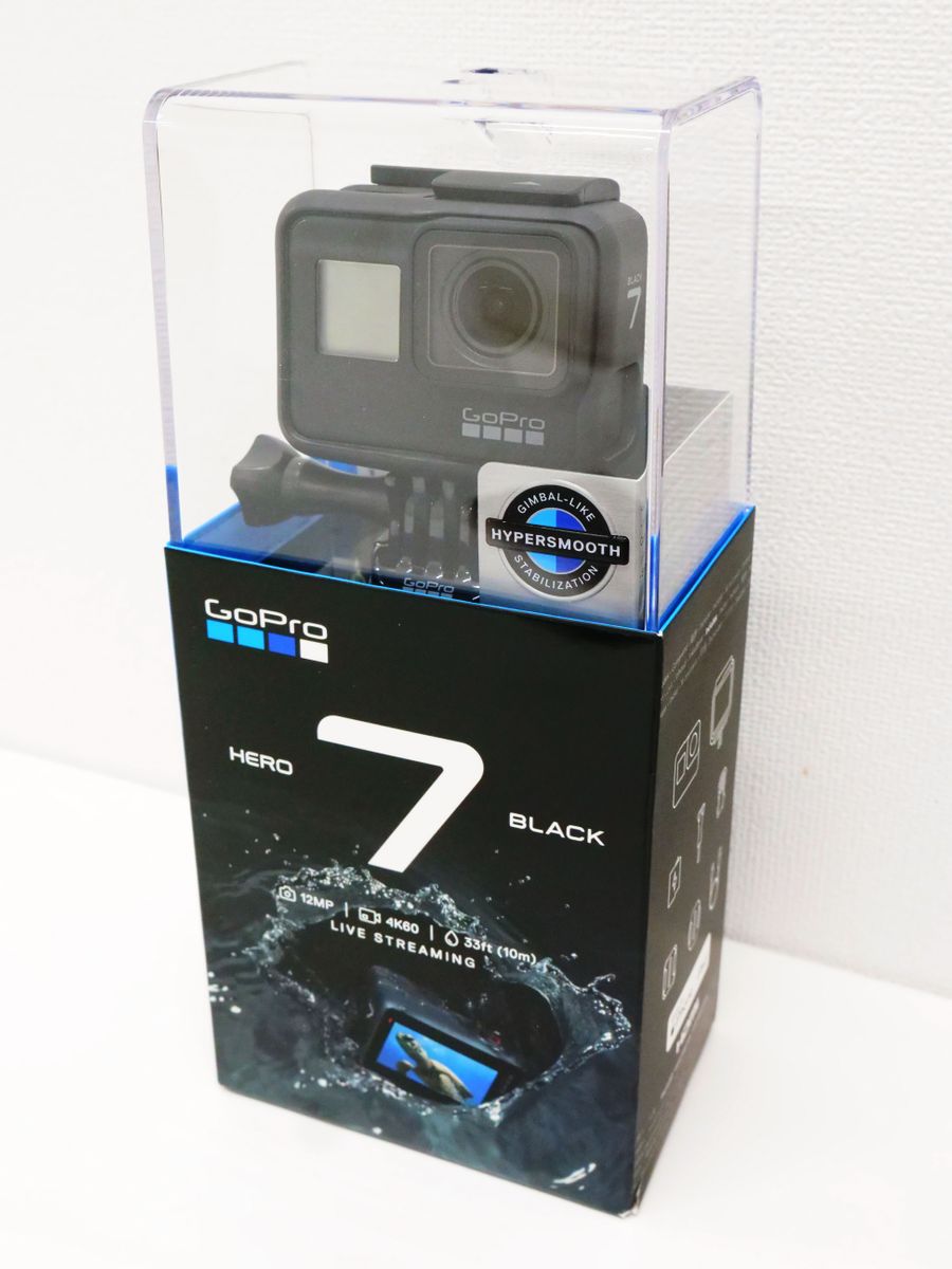 I actually checked how much the 'GoPro HERO7 Black' 's HyperSmooth