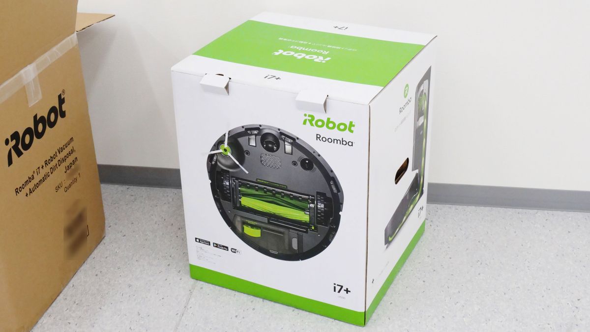 Skim elektropositive bestå Roomba latest flagship model 'Rumba i7 +' review, fully automatic garbage  collection machine 'Clean Base' that can dispose of without seeing garbage  is equipped with a completed robot cleaner - GIGAZINE