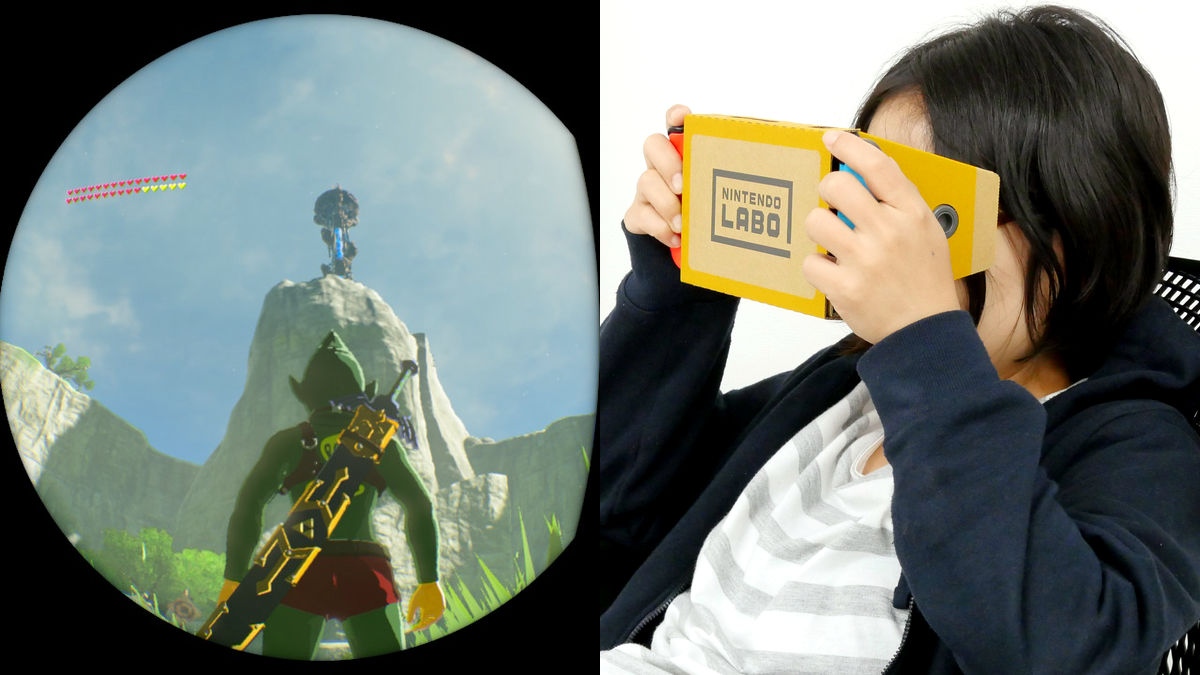 Ulv i fåretøj Forbindelse forvridning What happens if you play 'The Legend of Zelda: Breath of the Wild' with VR  goggles? - GIGAZINE