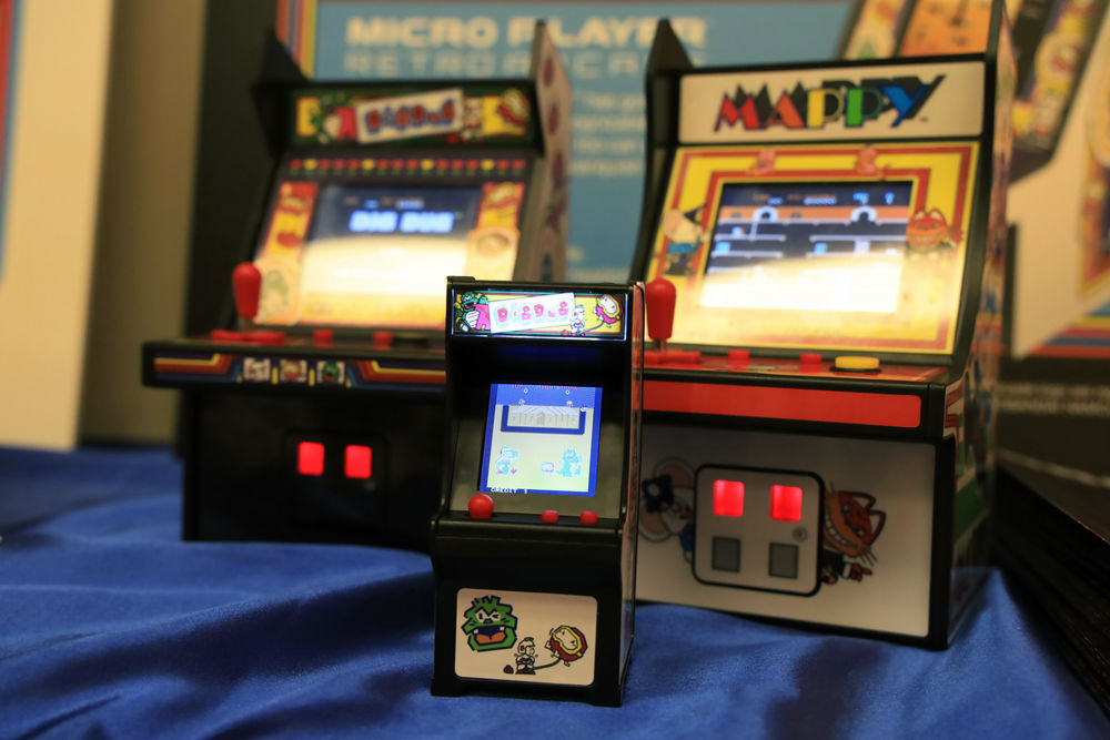 Arcade Classics - Dig-Dug Retro Mini Arcade Game 