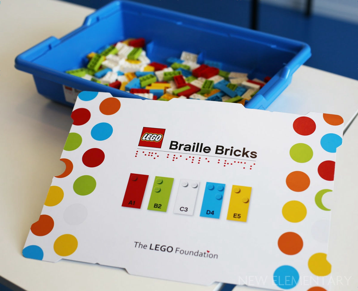 publikum Depression Bemyndige LEGO Braille Bricks' where the protrusion of Lego block became Braille  comes up - GIGAZINE