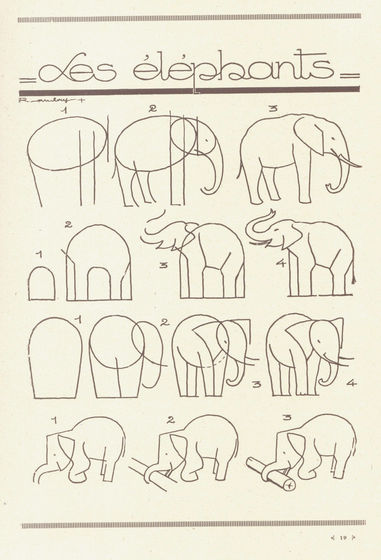It Is Very Easy To Understand An Explanatory Book That Tells You How To Draw Animals Published In 1930 Gigazine