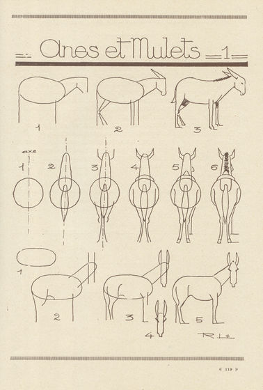 1930年に出版された動物の描き方を指南した解説書がすごくわかりやすい Gigazine