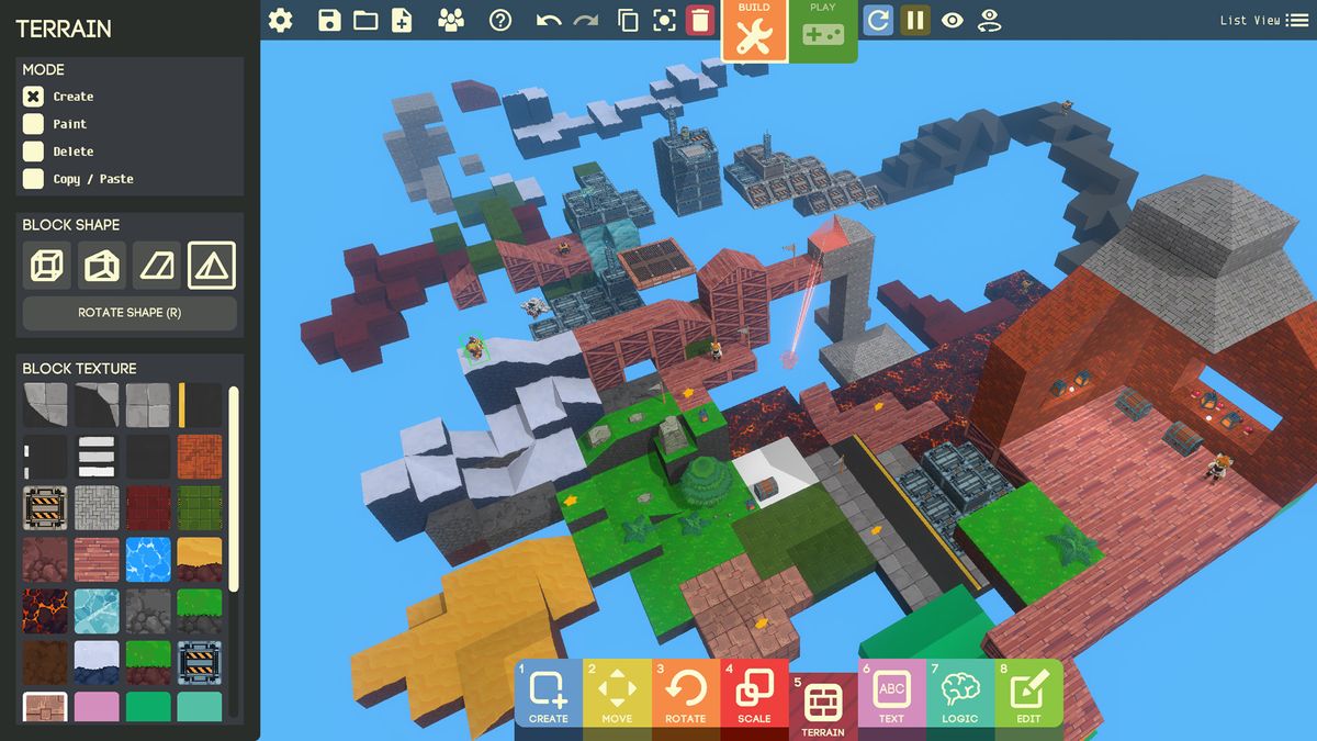 Googleが無料で3dゲームを簡単に作れるゲーム Game Builder を発表 Gigazine